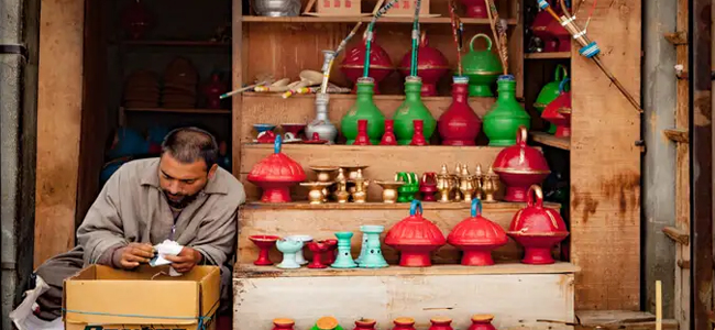 Shopping at Gulmarg